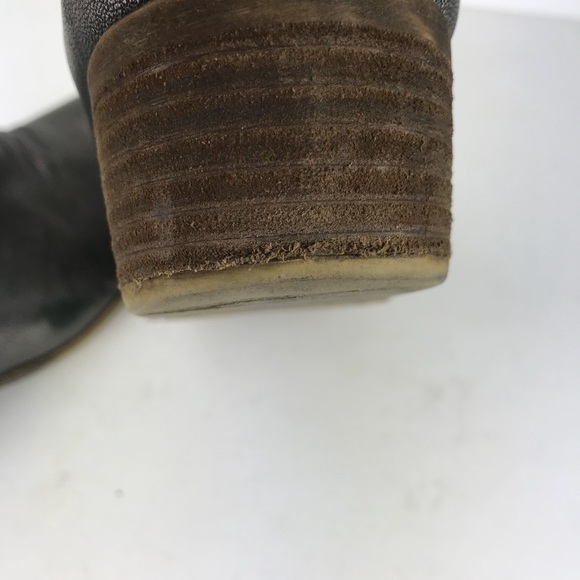 LUCKY BRAND Basel silver pewter zip ankle toot, 9 - Picture 6 of 8